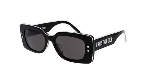 DiorPacific S1U Quadratische Sonnenbrille in Schwarz 